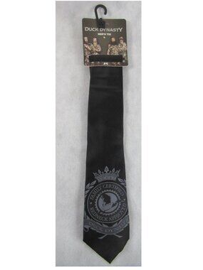A&E Duck Dynasty Men's Family Certified Neck Tie, Black, One Size